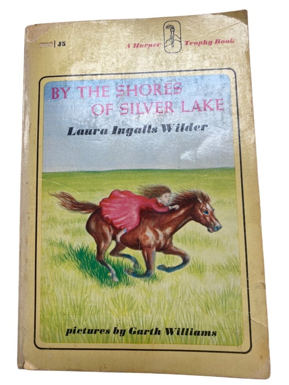 By The Shores Of Silver Lake By Laura Ingalls Wilder Paperback Book Harper Troph